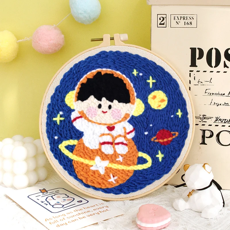 Soft & Innovative – DIY Punch Needle Home Decor Set