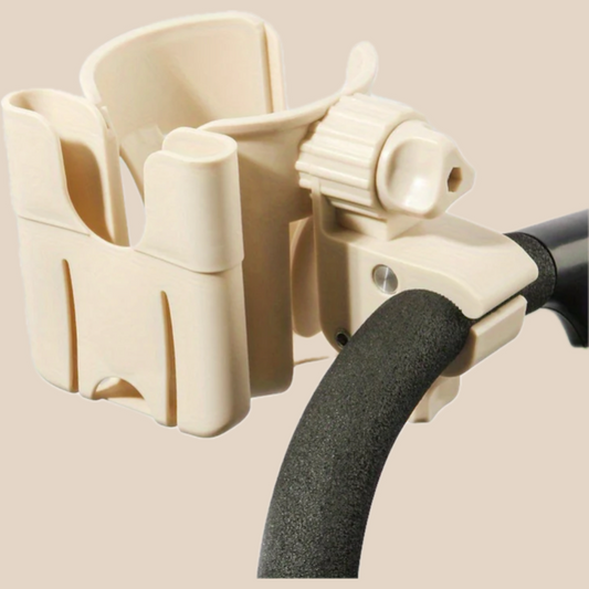 Always at Hand – Phone and Cup Holder for Strollers