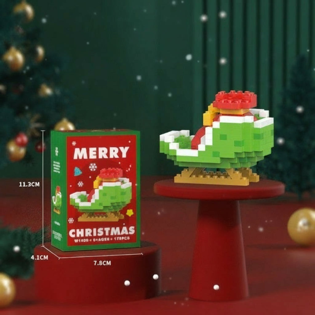 Cheerful & Decorative – Christmas Compact Building Blocks