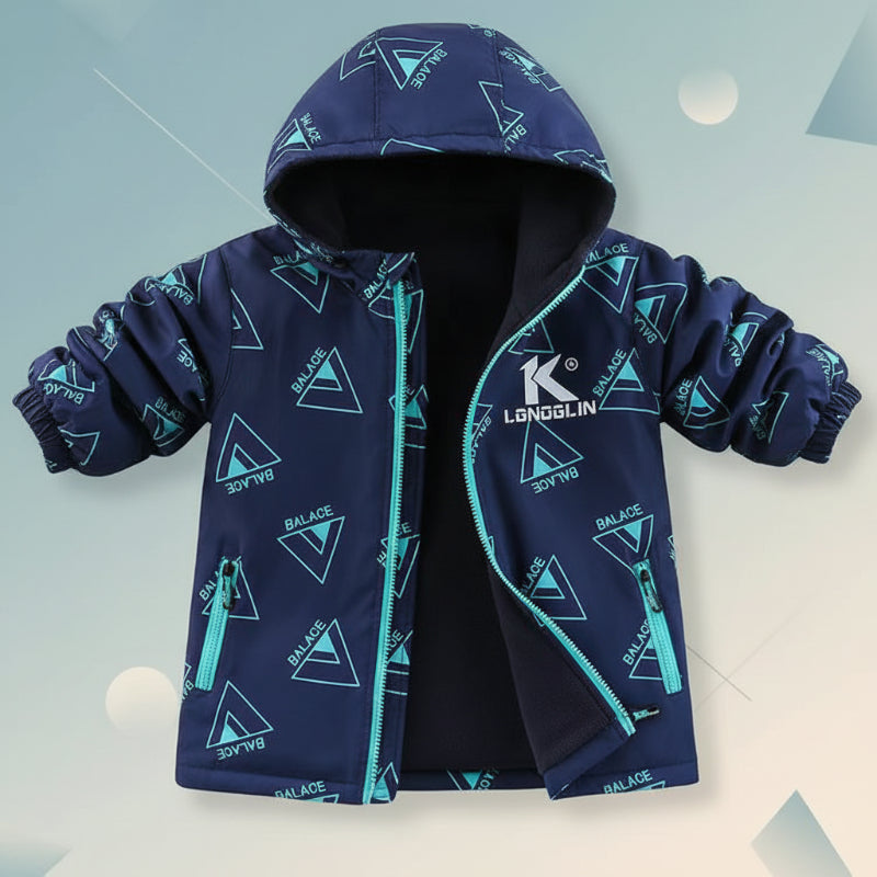 Reversible Children' Jacket – Waterproof & Windproof – Lightweight Jacket