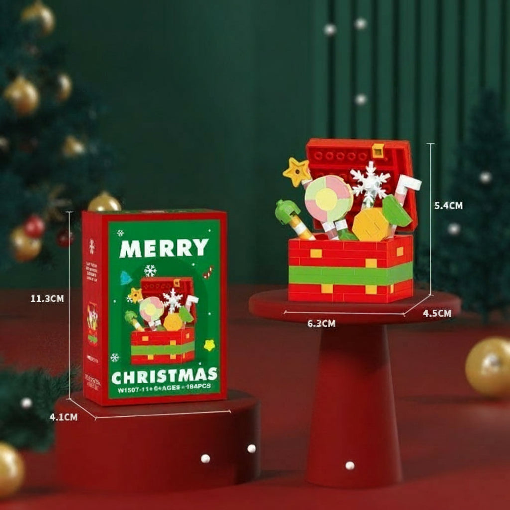 Cheerful & Decorative – Christmas Compact Building Blocks