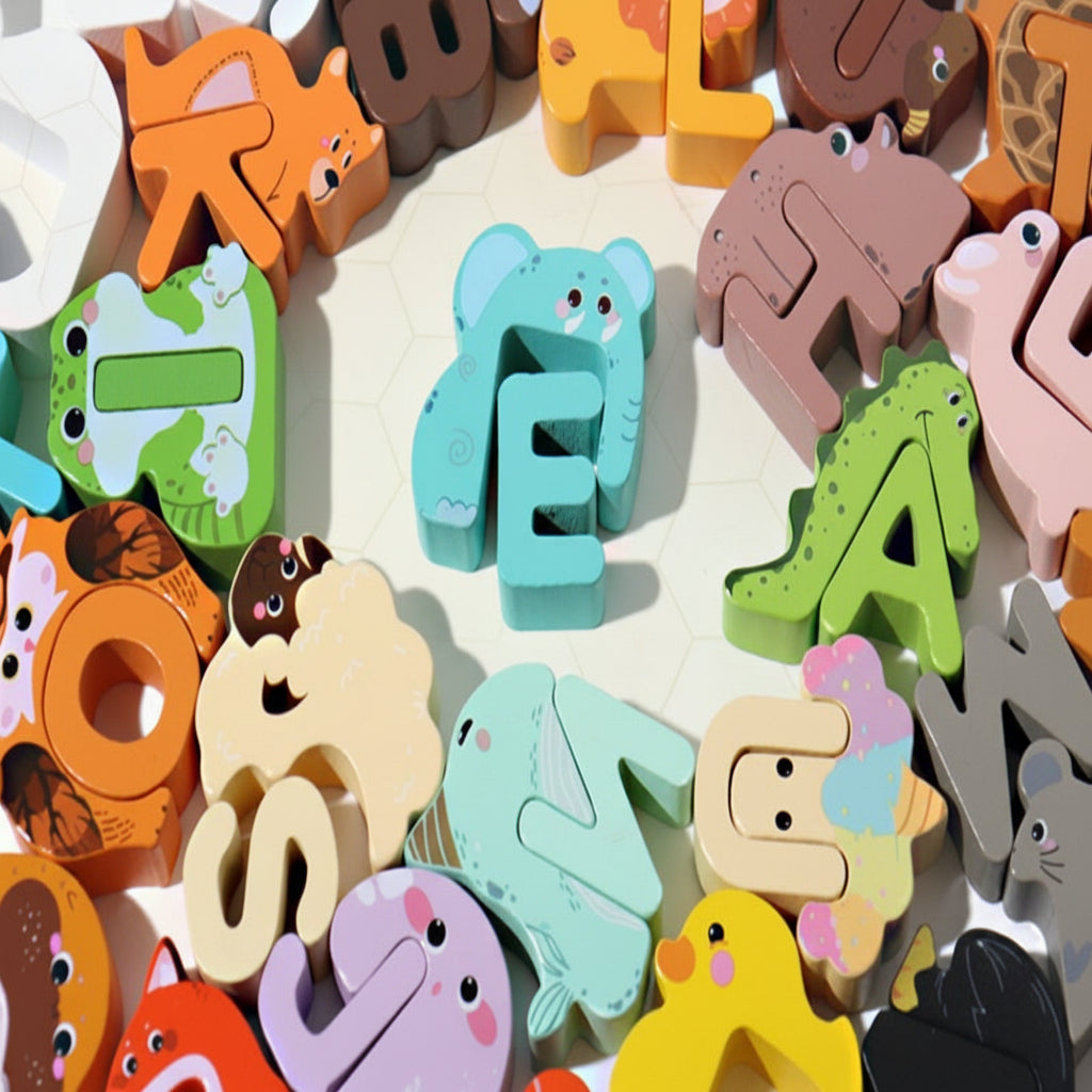 Playful & Educational – Animal Alphabet Brain-teaser for Children