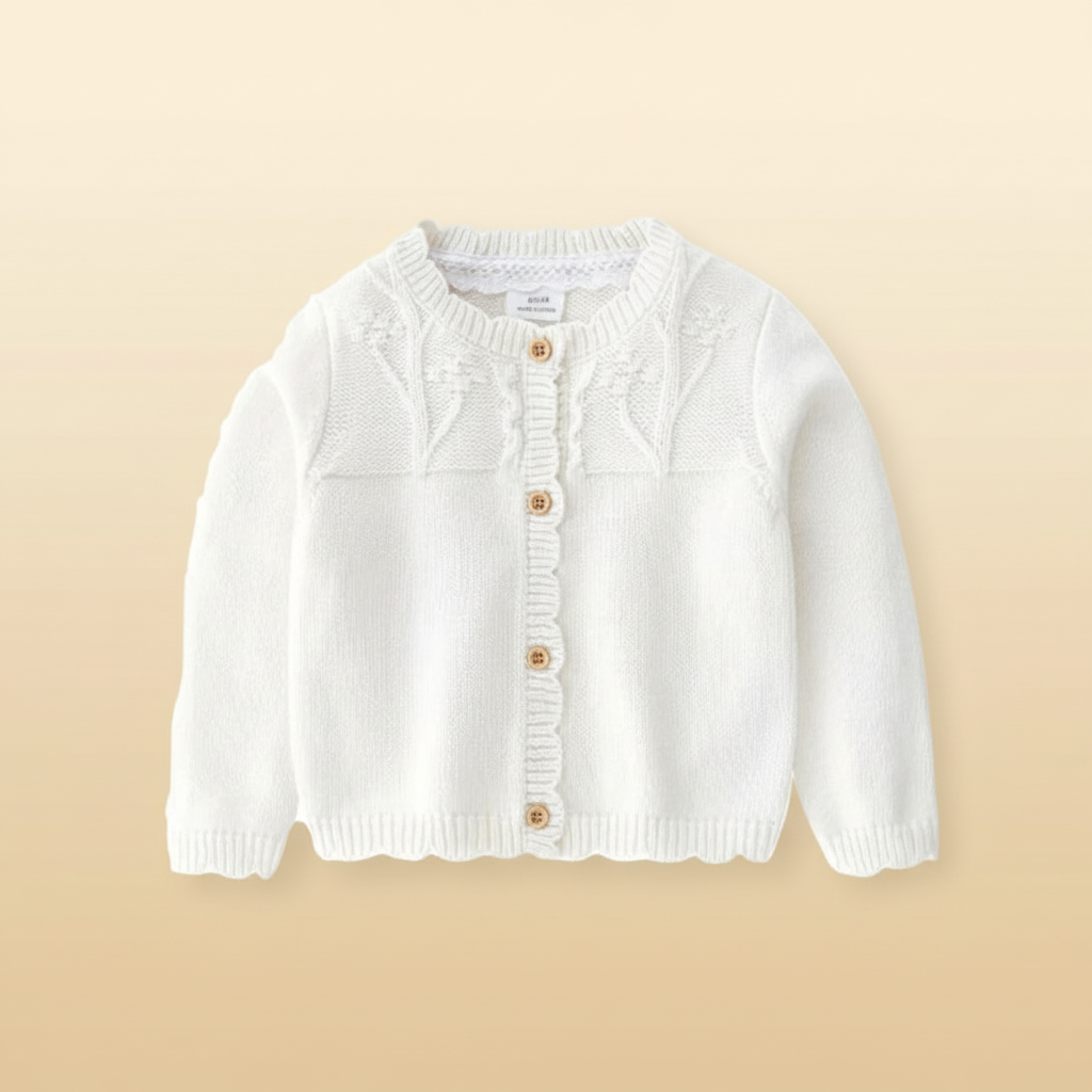 Comfortable & Stylish – Knitted Children's Cardigan Sweater