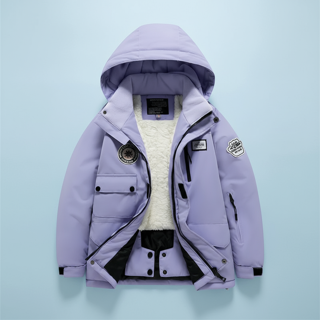 Breathable & Protective Waterproof – Ski Suit with Fleece Lining