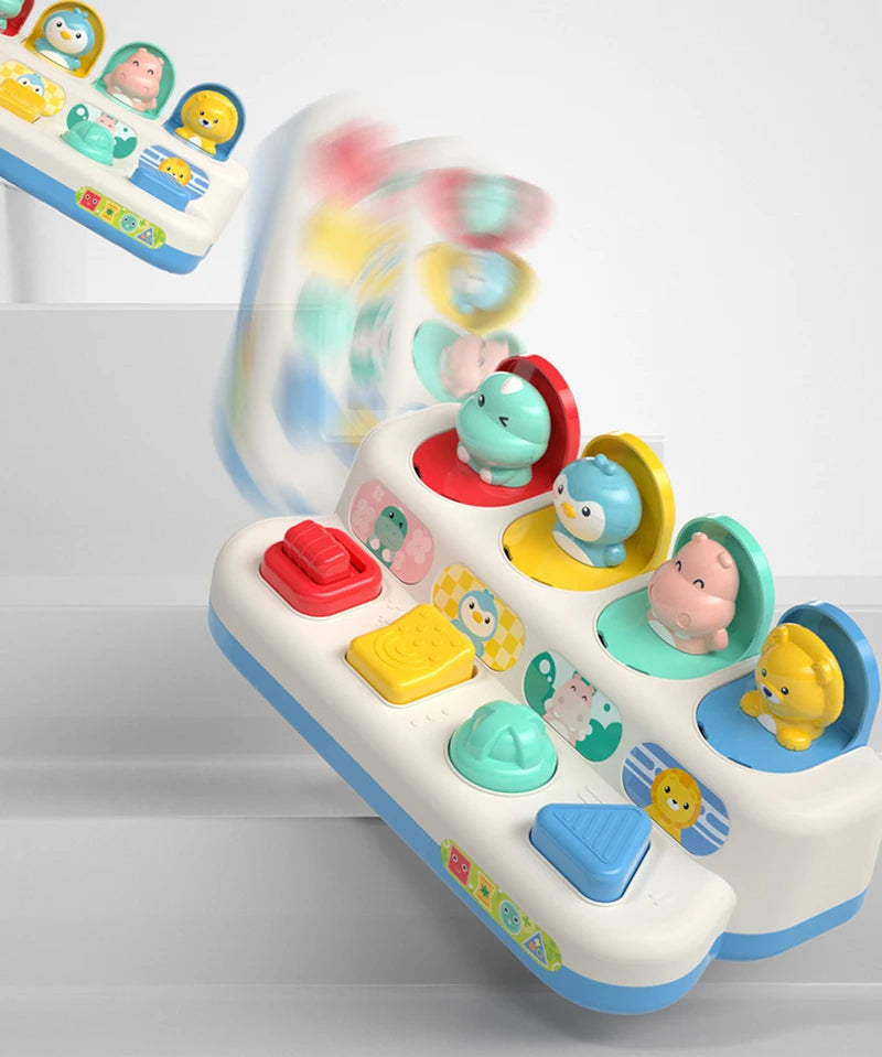 Press and turn the buttons - Infant toy