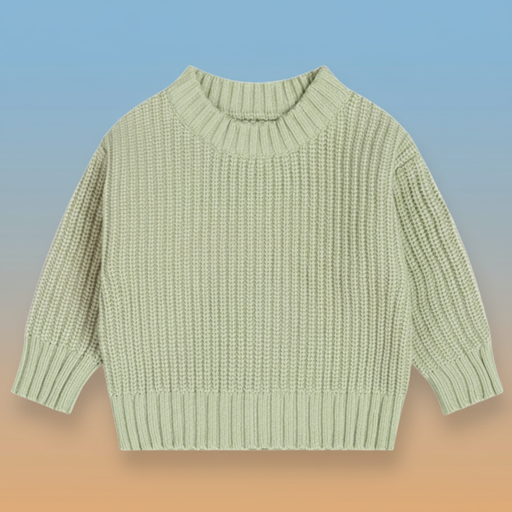 Classic & Cozy - Solid knit sweater