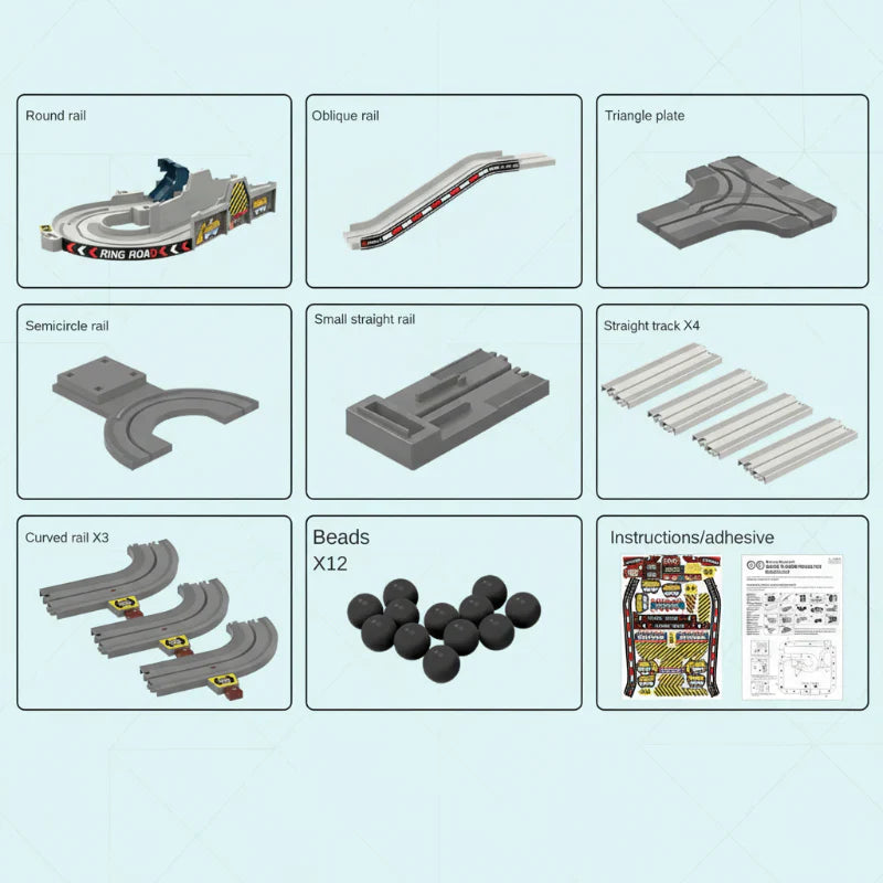 Imaginative & Play – Electric Construction Race Set