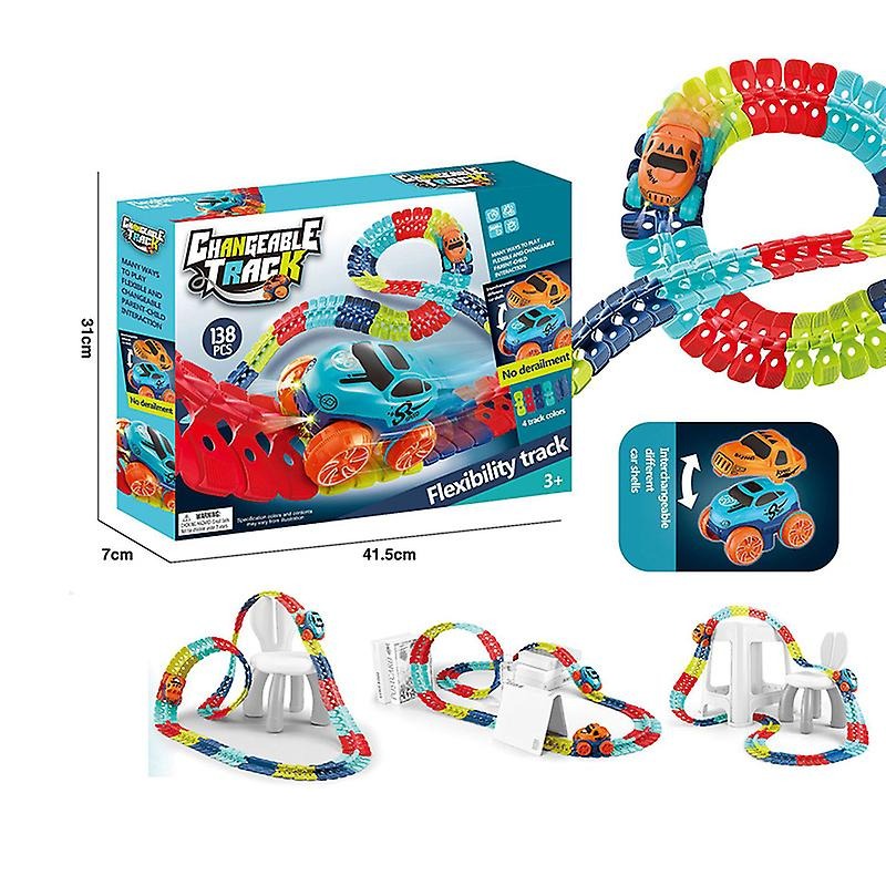 Developing creativity - Flexible race track