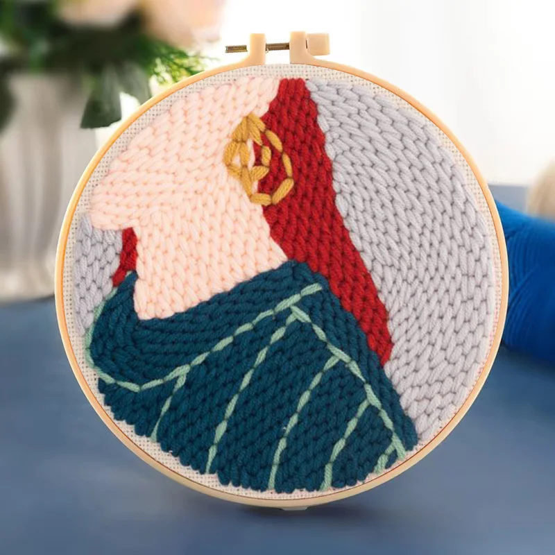Soft & Innovative – DIY Punch Needle Home Decor Set