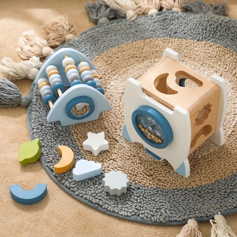 Stardust Adventures - Wooden Rocket Plaything