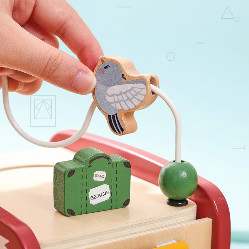 Educational & Versatile – Wooden Developmental Activity Bus