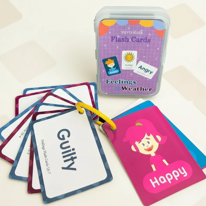 Cheerful & Language-rich – Educational Word Cards (English)