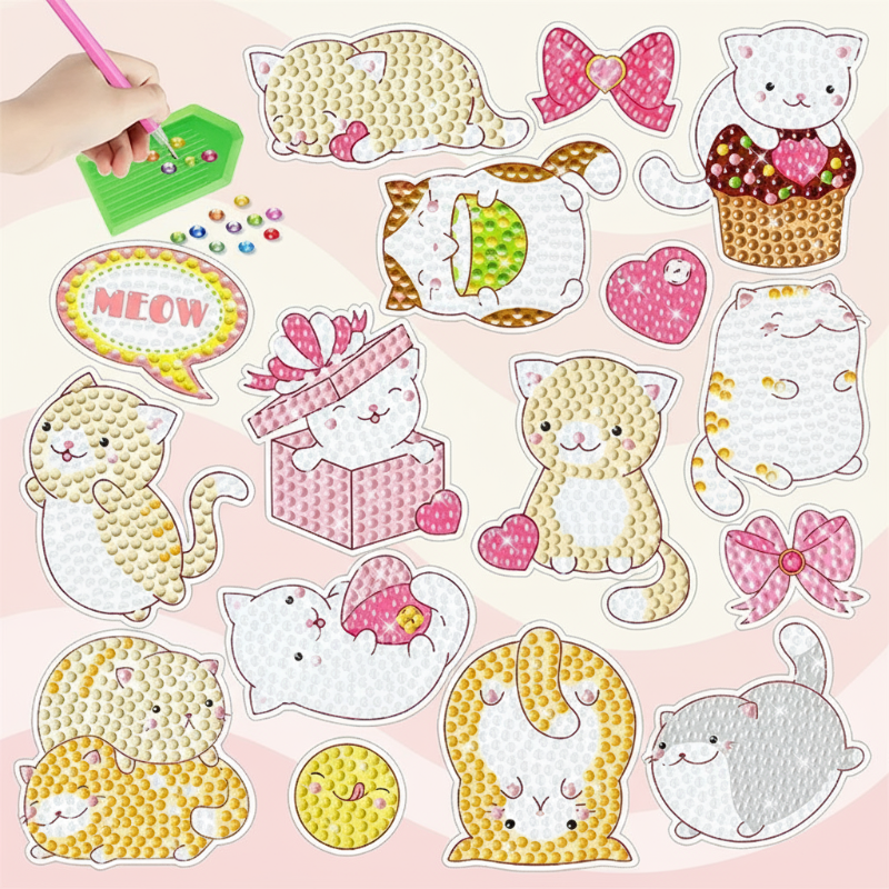 Shady & Shiny – Diamond Painting Stickers