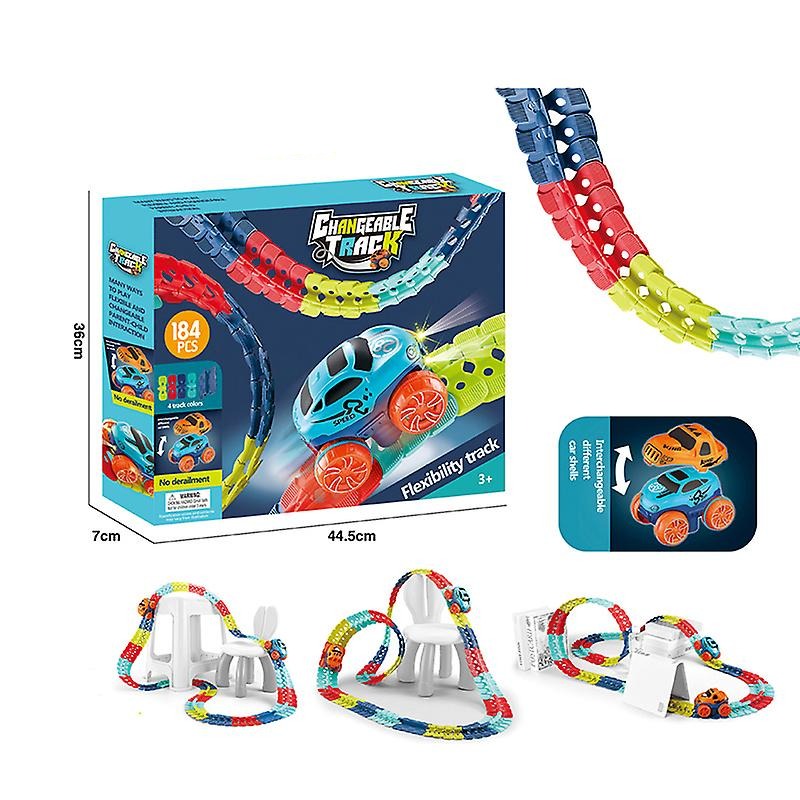 Developing creativity - Flexible race track