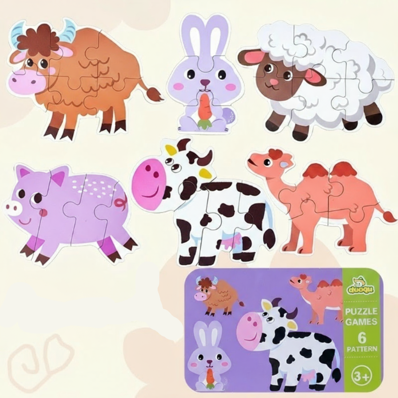 Educational & Playing – 3D Wooden Puzzle