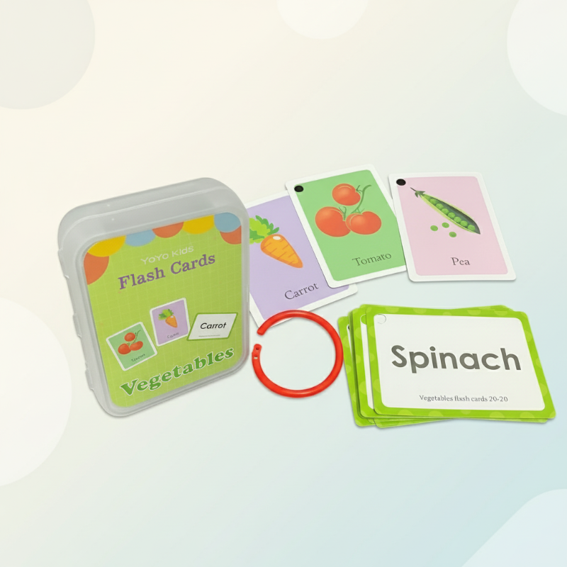 Cheerful & Language-rich – Educational Word Cards (English)