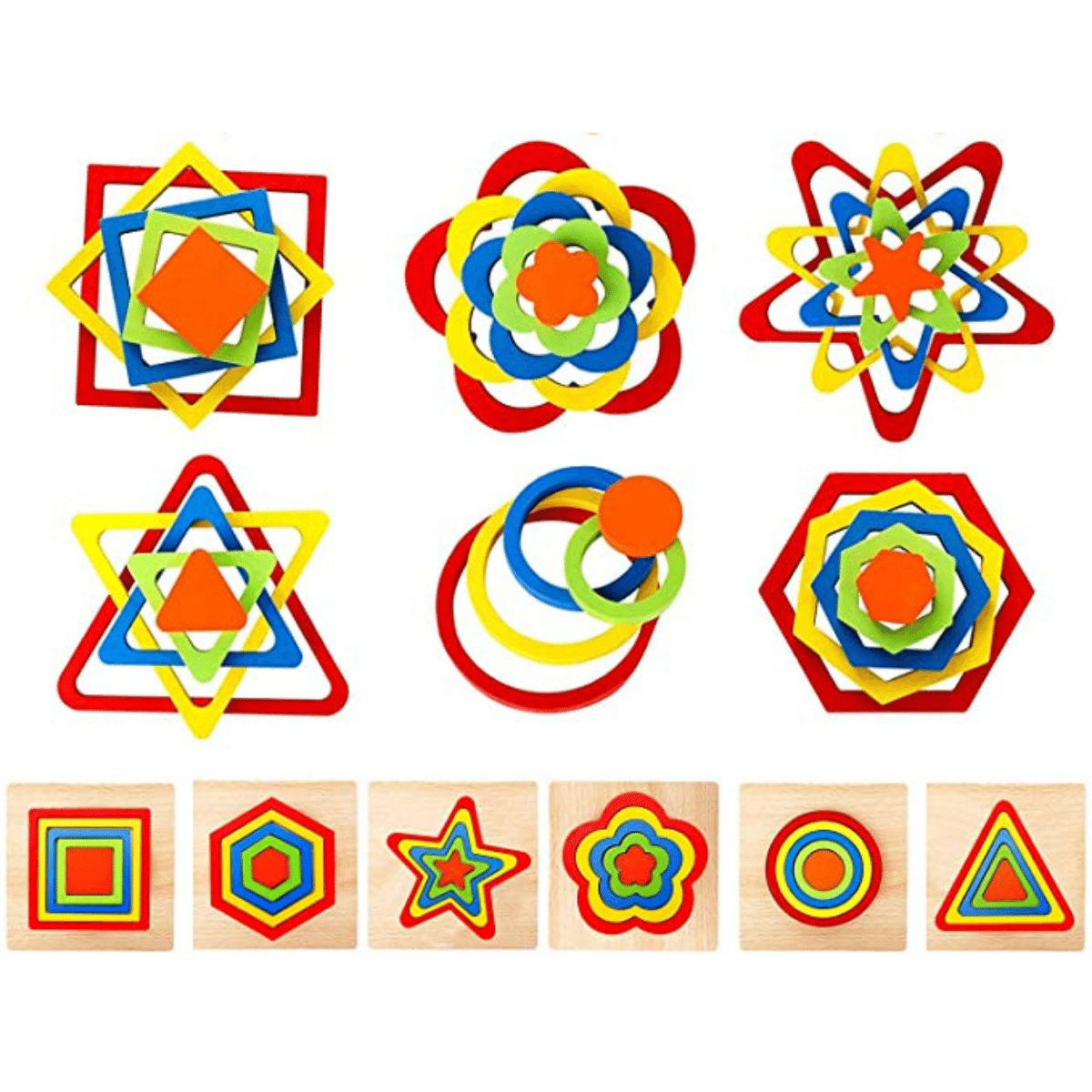 Challenge for the little mind - Colourful puzzle