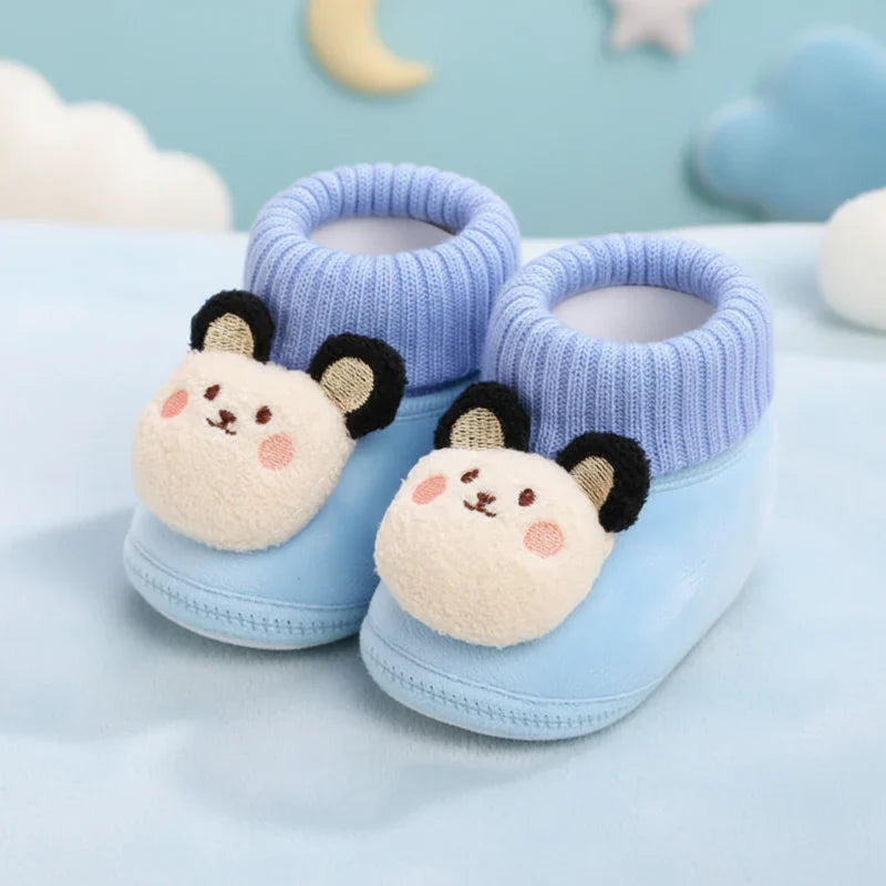Warm and non-slip – Animal Infant Slippers