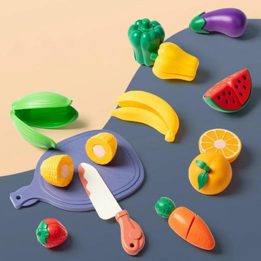Fruitigo – Learn & Play - Montessori Fruit Cutting Kit