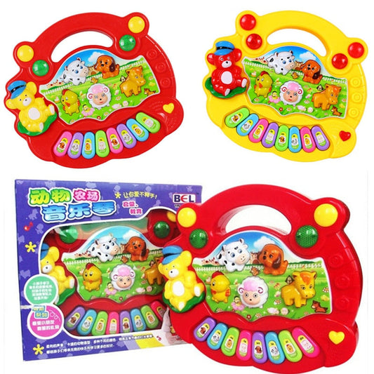 Musical animals - Toy piano for kids