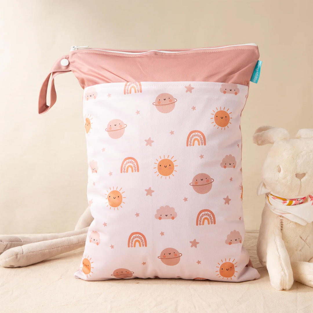 LittleBloom – Always Dry & Fresh – Reusable Waterproof Diaper Bag