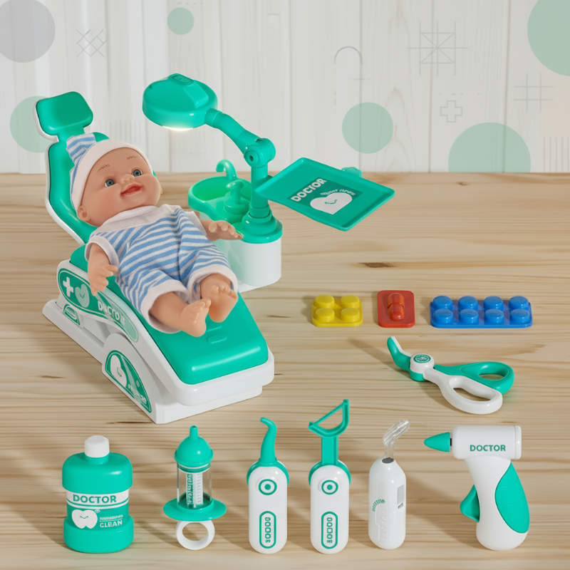 Educational and interactive – Doctor and dentist play set
