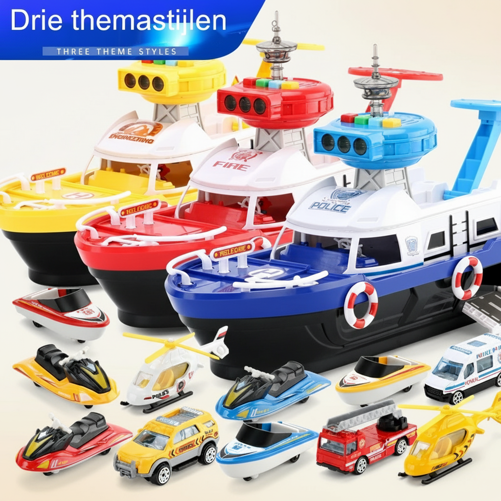 Musical & Interactive – Plaything Boat with Light & Sound
