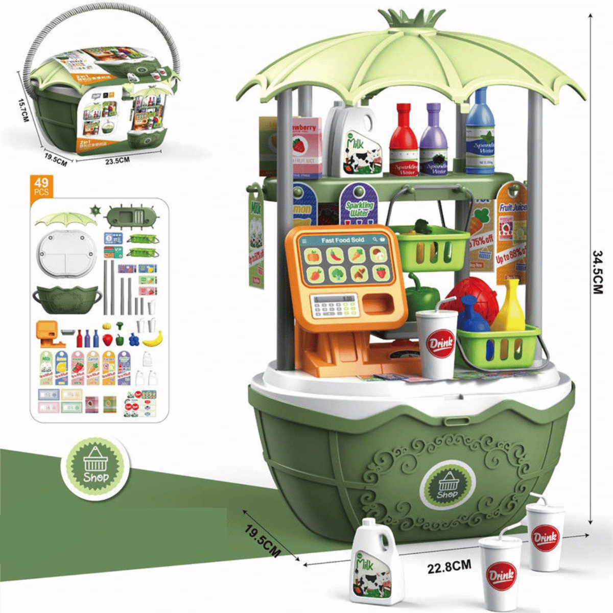 Engaging Play Cart in Various Themes