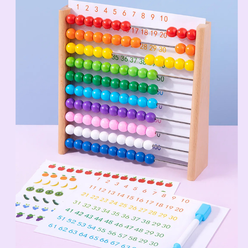 Count and Learn - Wood Abacus