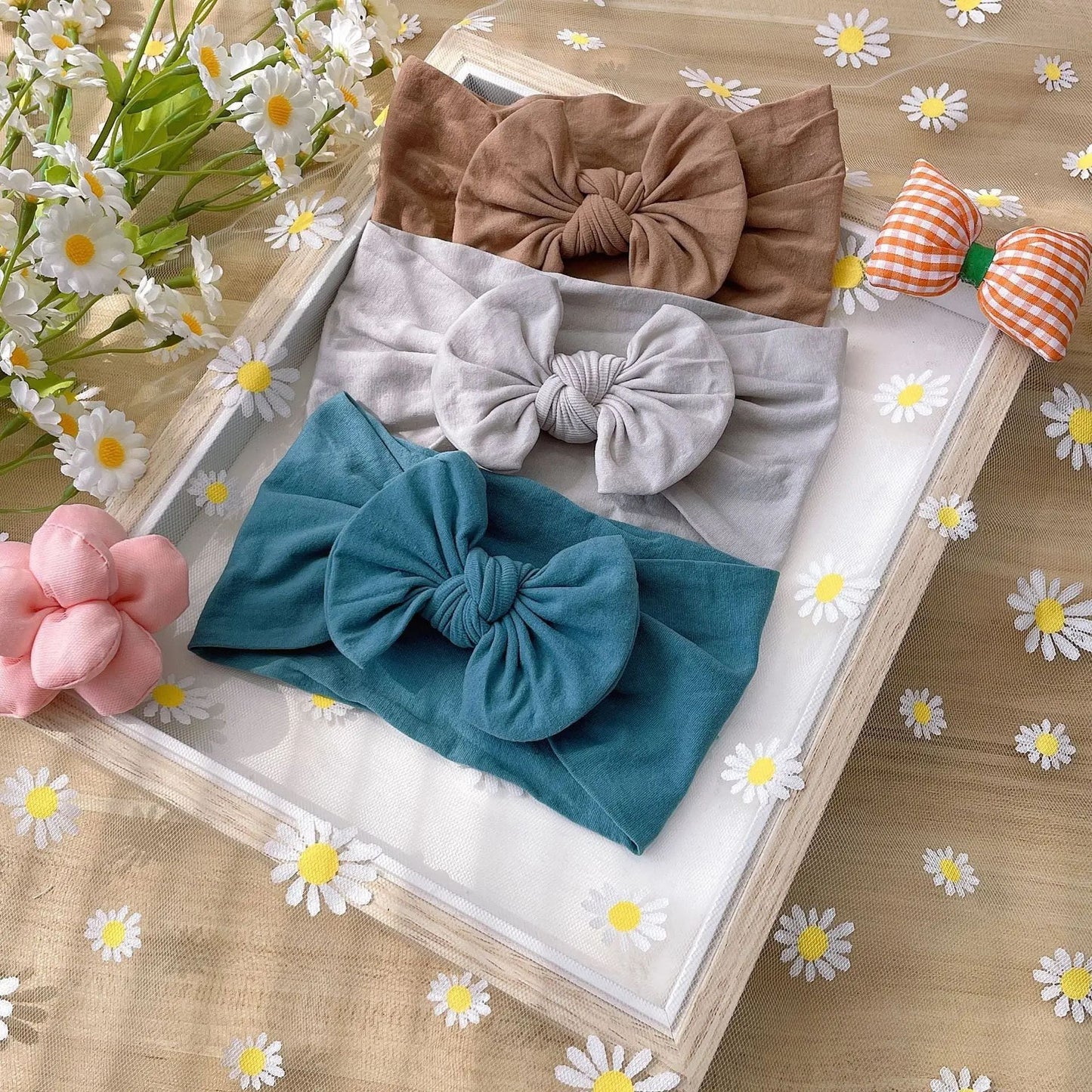 Fashionable & Soft – Children Bow Hairbands