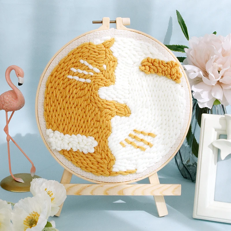 Soft & Innovative – DIY Punch Needle Home Decor Set