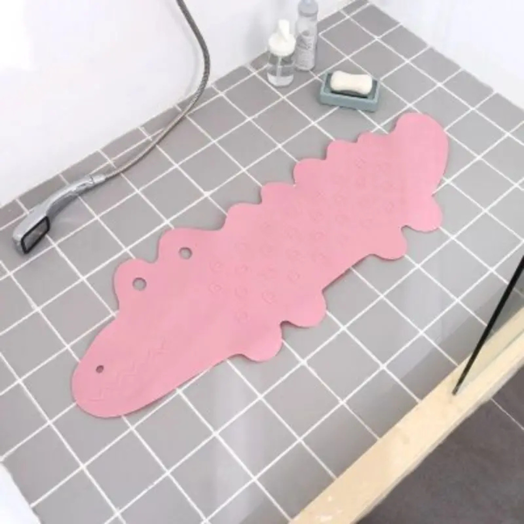 Non-slip & Safe – Crocodile Children's Bath Mat