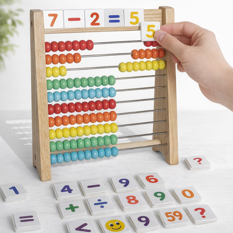 Count and Learn - Wood Abacus
