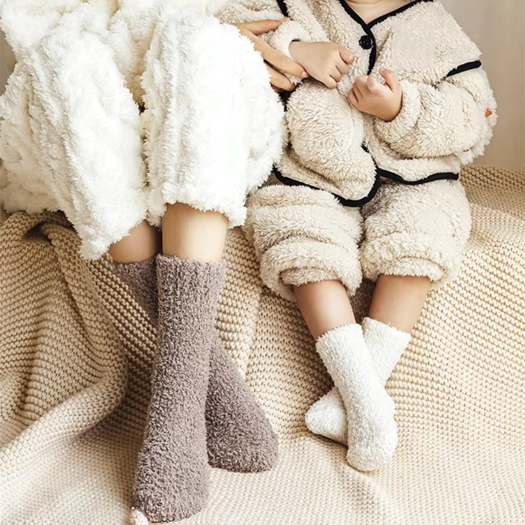 Extra Warm & Plush – Warm Children's Fleece Socks