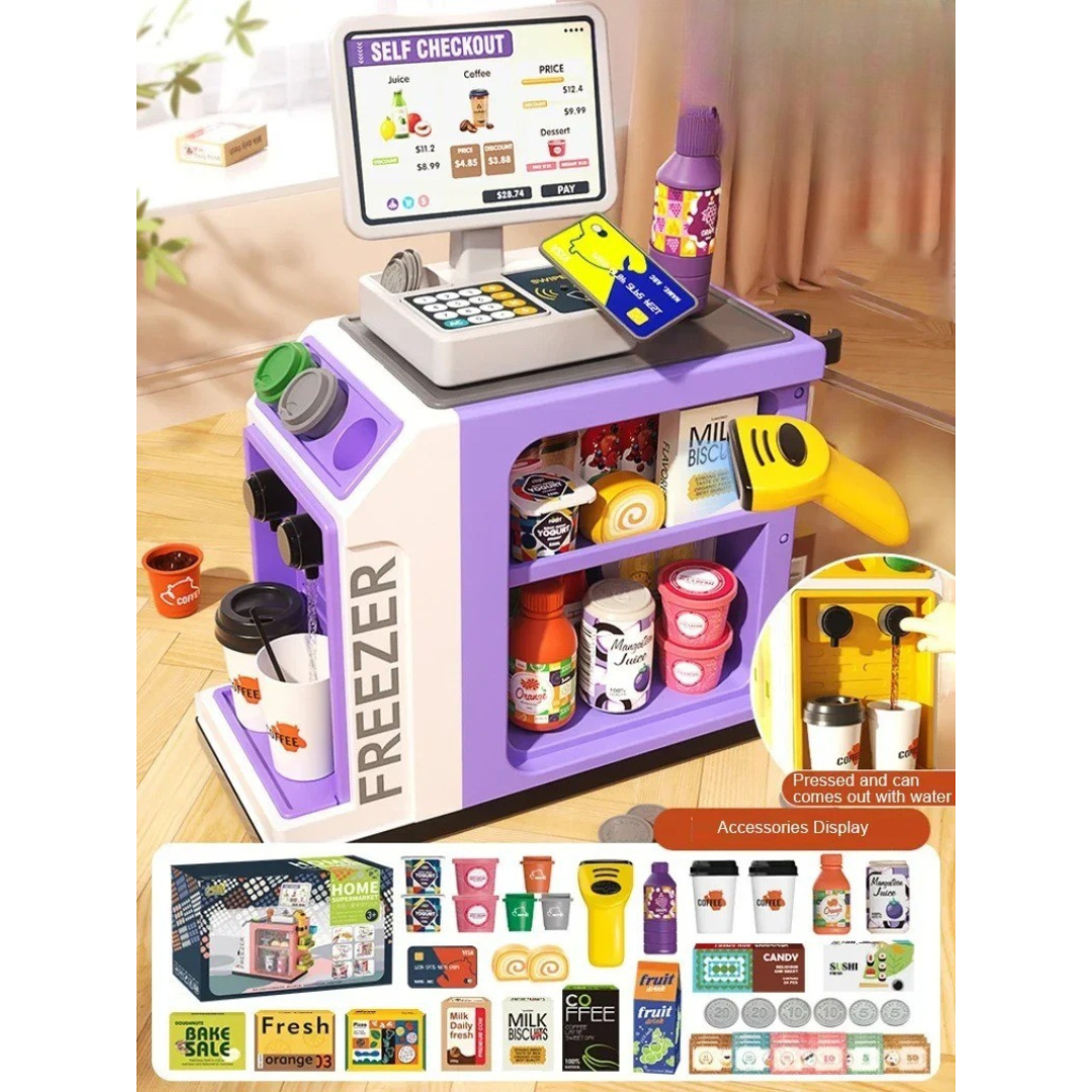 Shopping Play for Home - Toy Cash Register