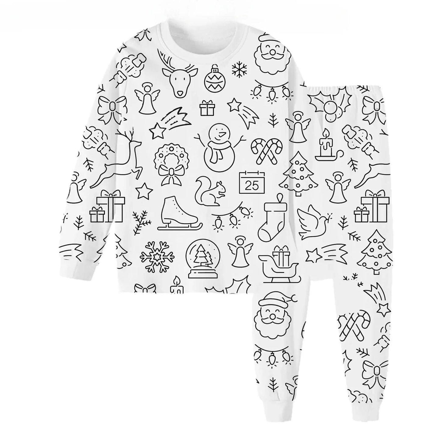 Color & Dream - Coloring Children's Pajama Kit