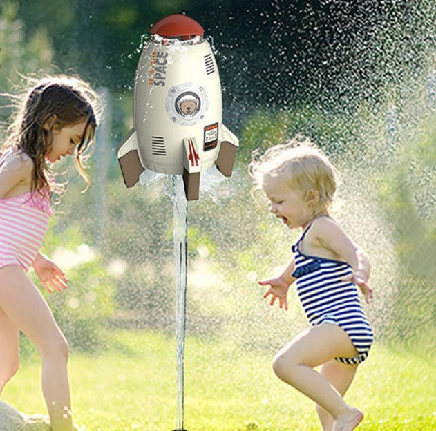 A splashing water adventure - Water jet rocket
