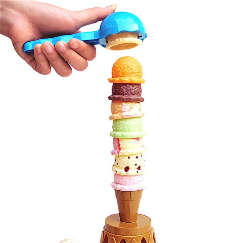 Stack yourself to the top - Ice Cream Tower Stacking Activity