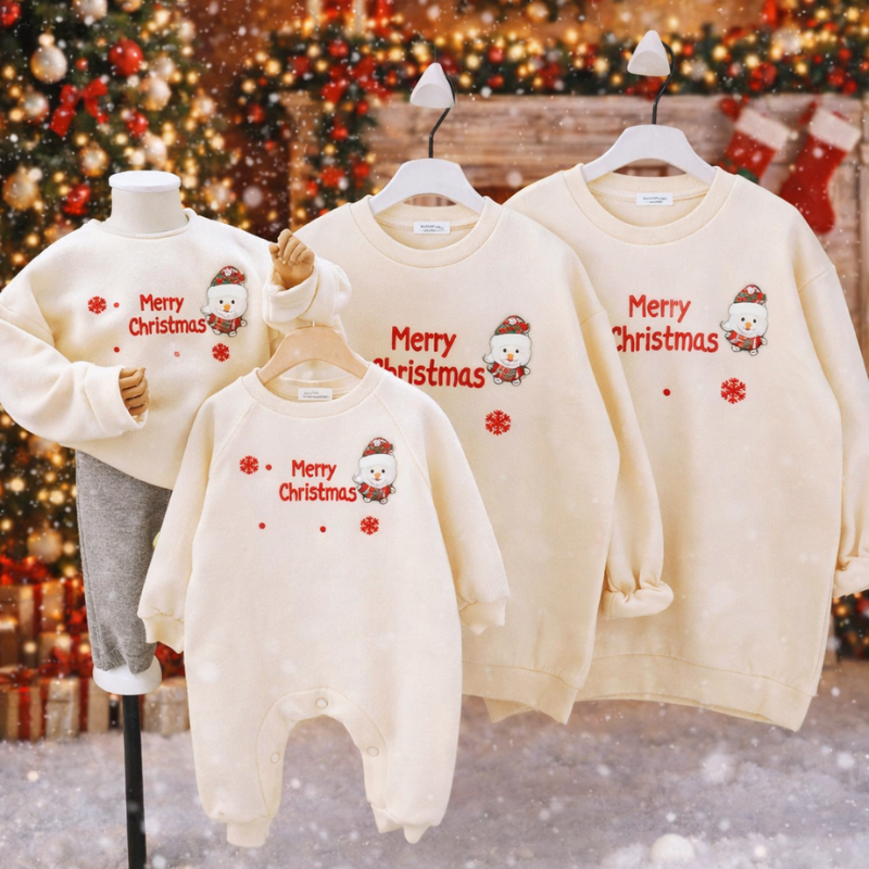 Christmas Romper & Sweater for the whole family