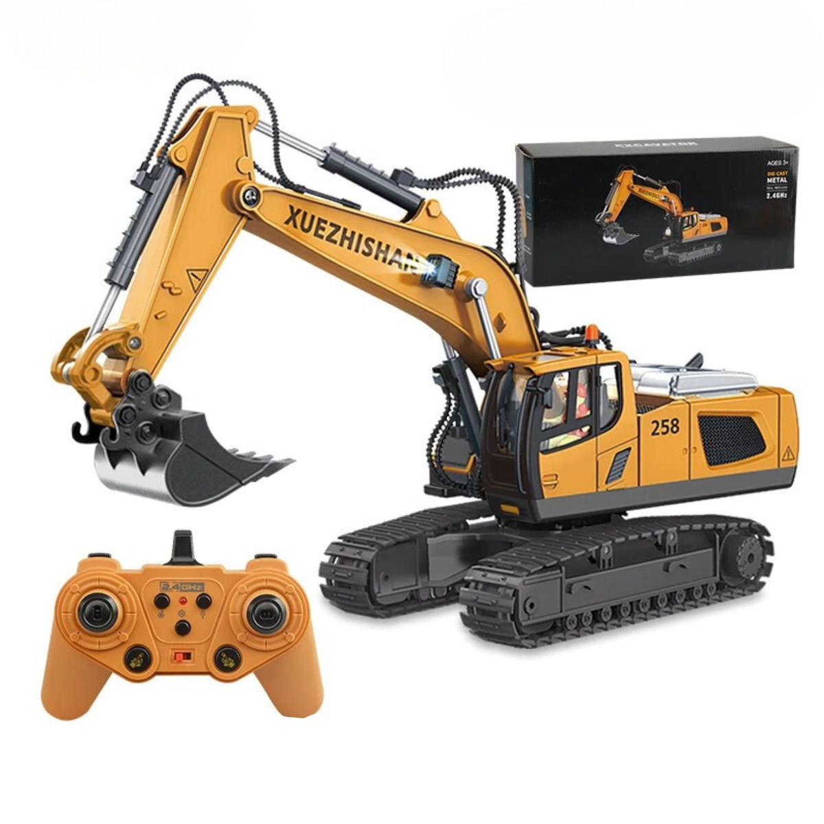 Perfect for kids and young builders - RC Construction Vehicle