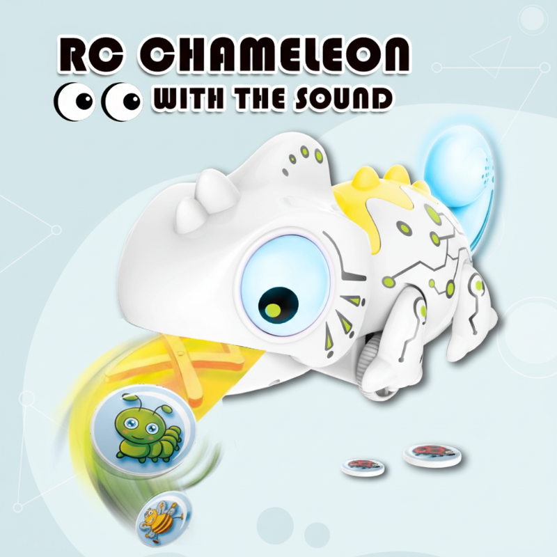 Engaging & Playful – RC Remote-Controlled Chameleon