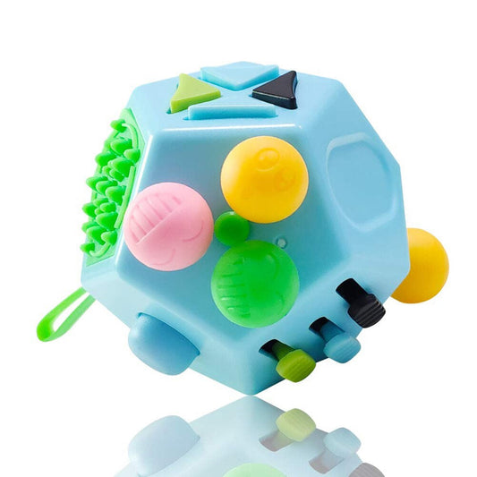 12-Sided Decompression Plaything™ - Alleviate stress - Mind Cube