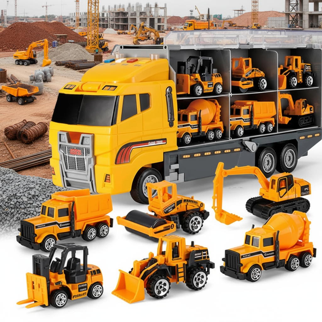 Realistic & Play – Container Truck