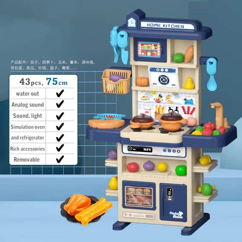 Cooking Play in Miniature - Kitchen Play Set
