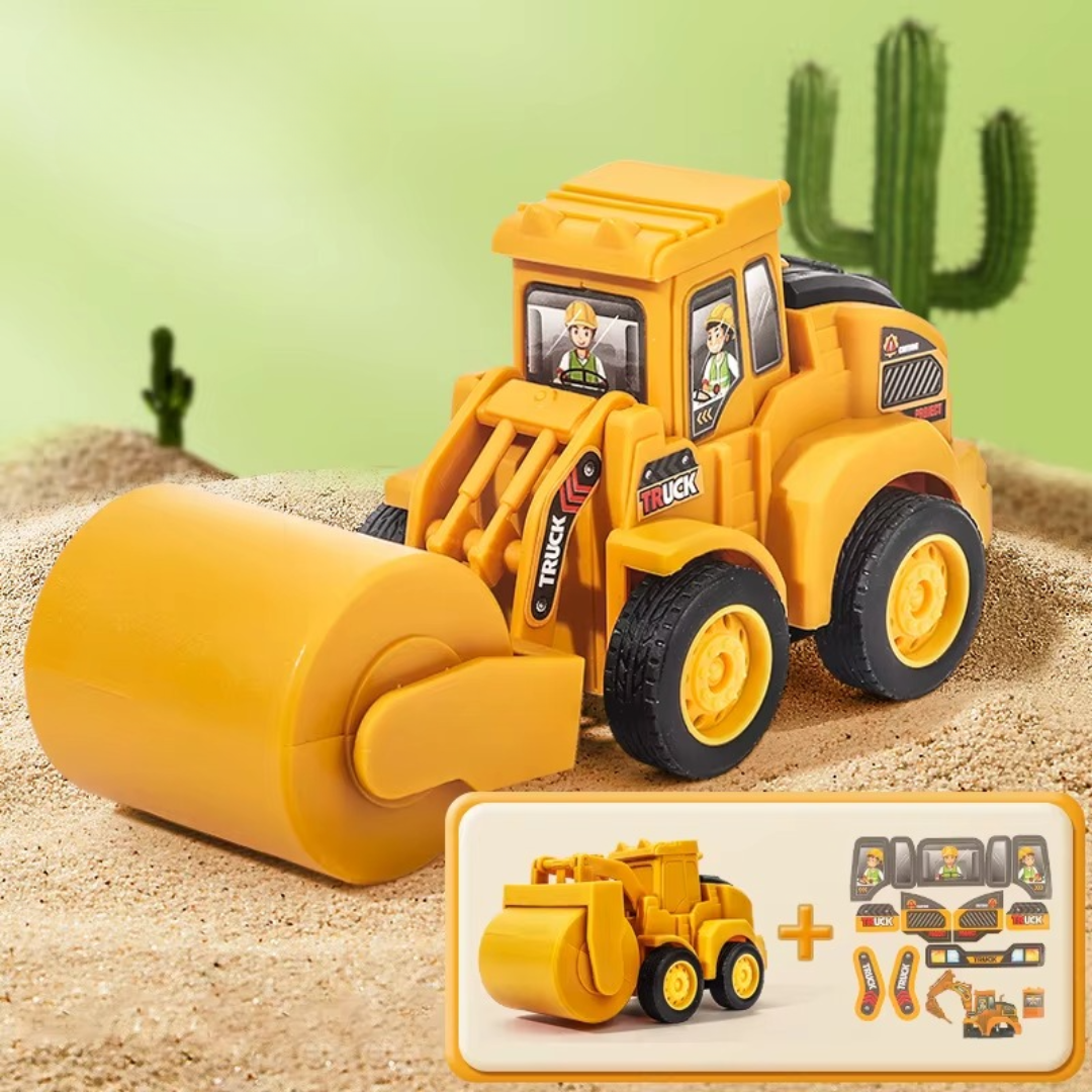 Small civil engineers in action - Plaything dryer