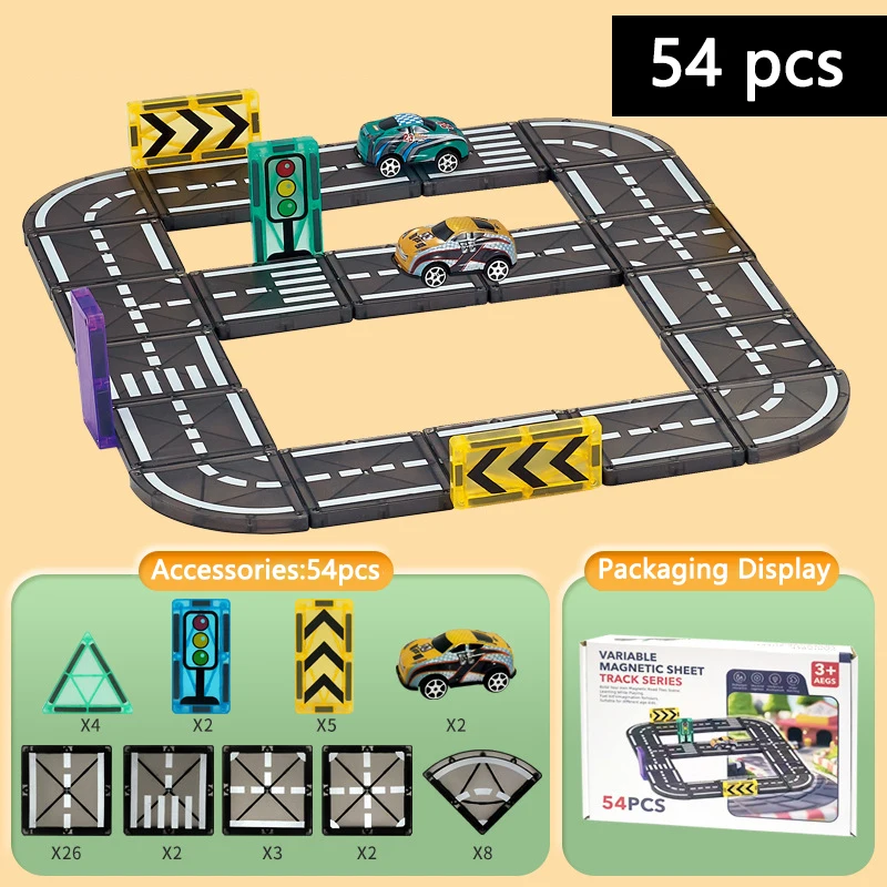 Innovative & Playful – Magnetic Tiles Car Set