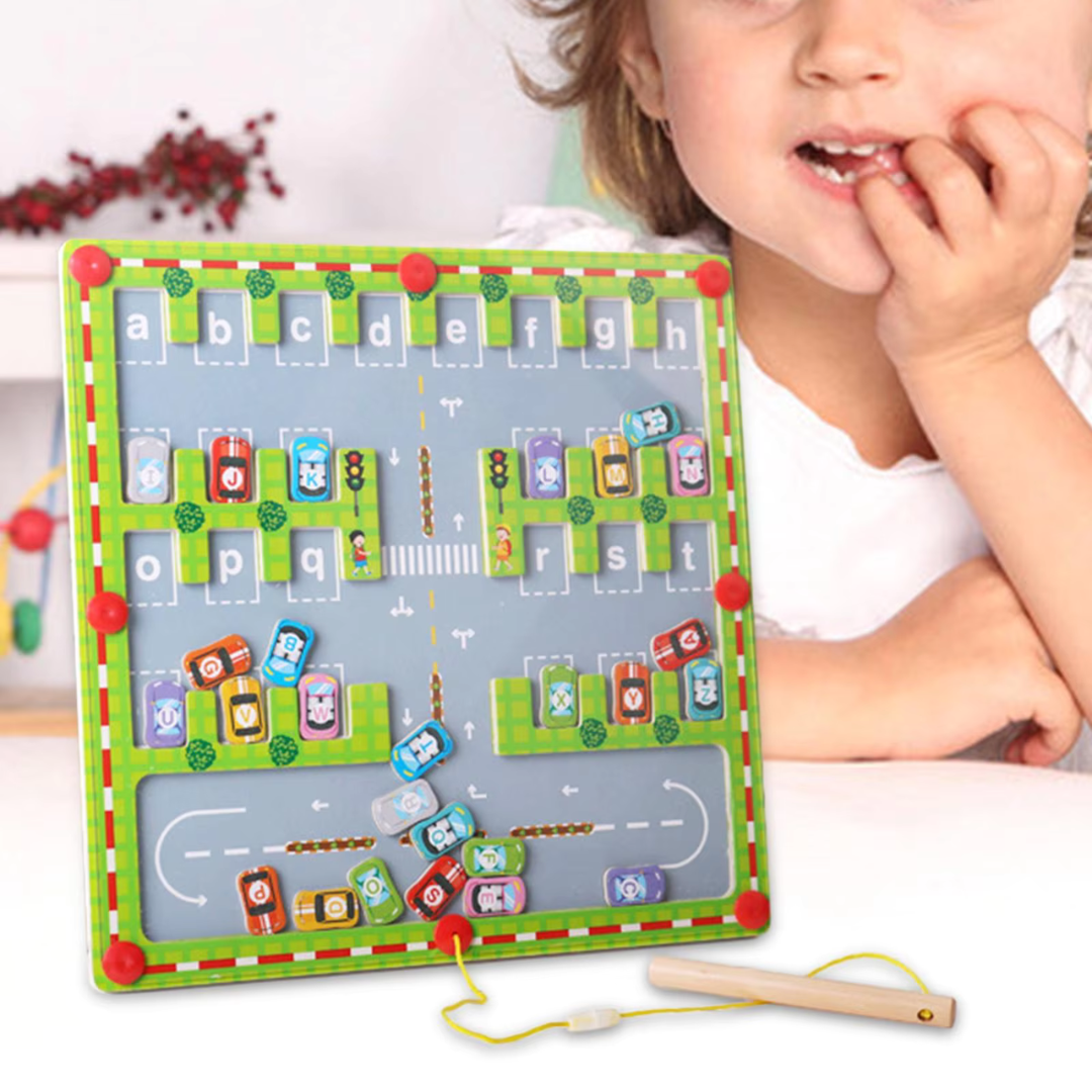 AlfaKids – Educational & Discovering – Magnetic Alphabet Play Board