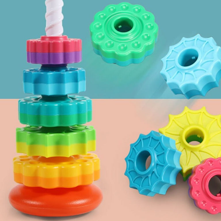 Colourful stacking - Stacking Tower