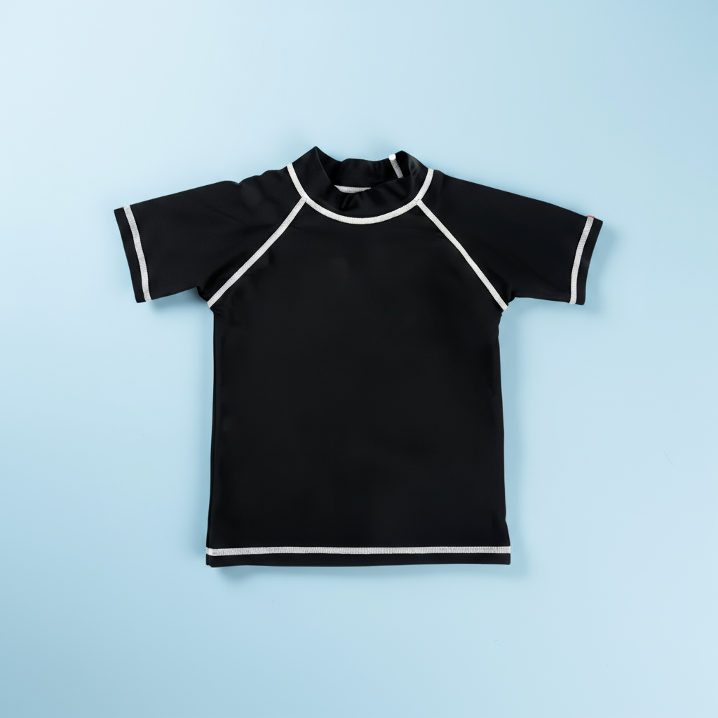 Summery & Protective – Anti-UV Children's Swim Shirt with Short Sleeves