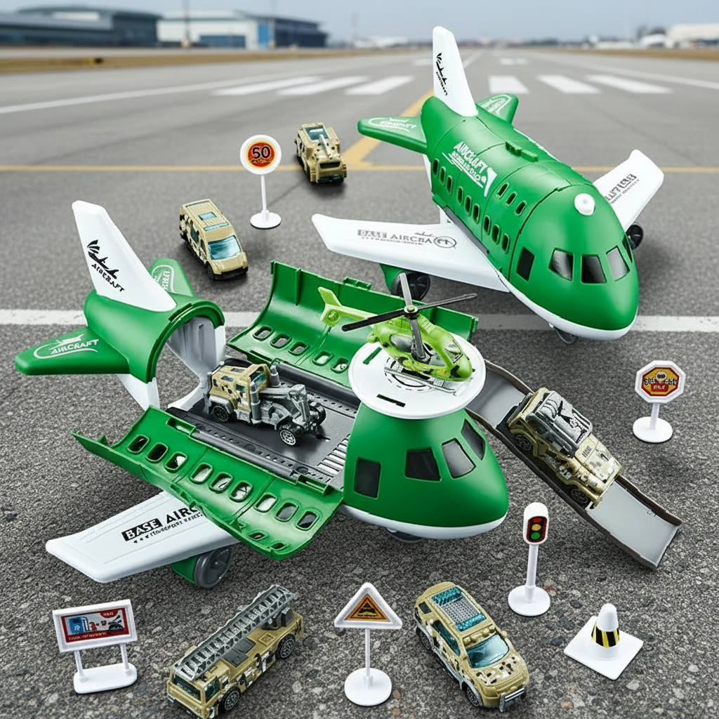 Interactive & Educational – Airport Play Kit With Vehicles